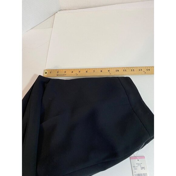 Suit Studio 2 PC Suit Houndstooth Blazer with Black Pants Women’s Size 10P NWT - Picture 11 of 15